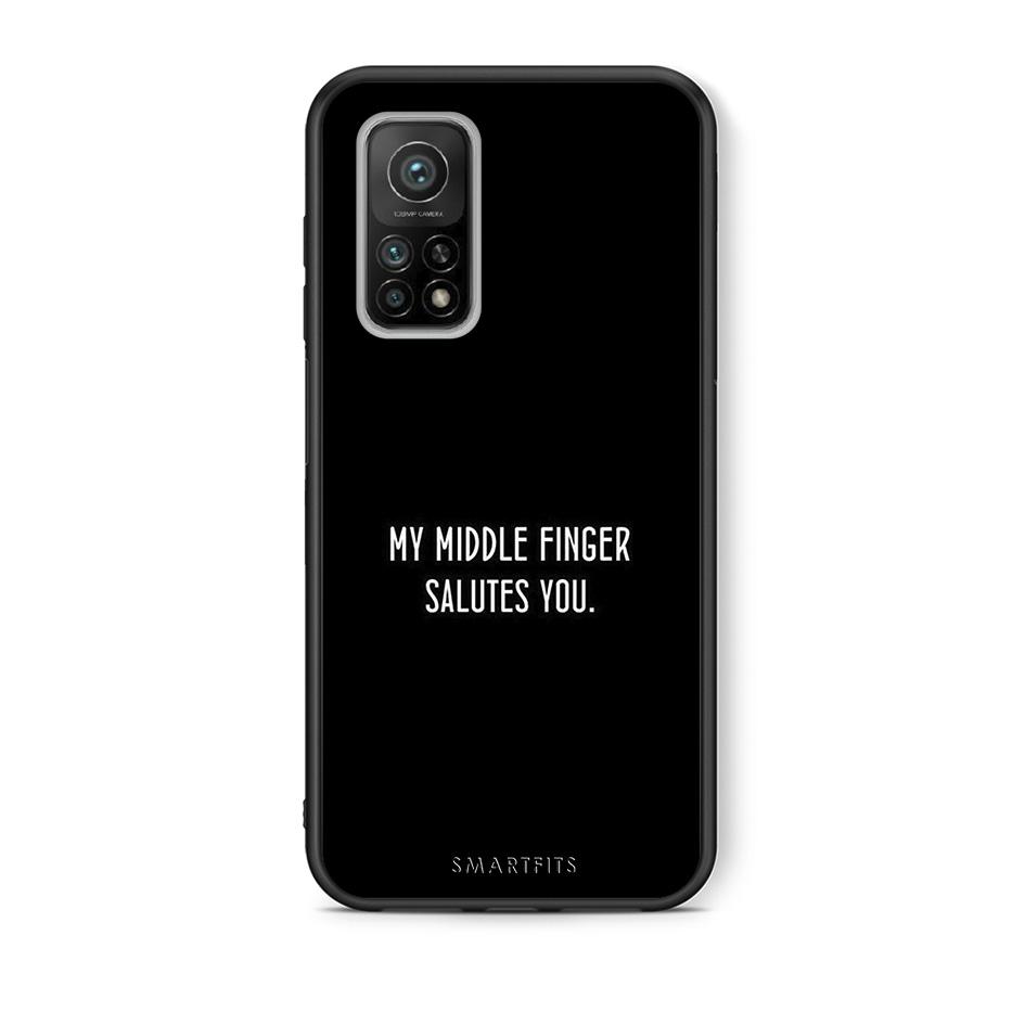 Θήκη Xiaomi Mi 10T/10T Pro Salute από τη Smartfits με σχέδιο στο πίσω μέρος και μαύρο περίβλημα | Xiaomi Mi 10T/10T Pro Salute case with colorful back and black bezels