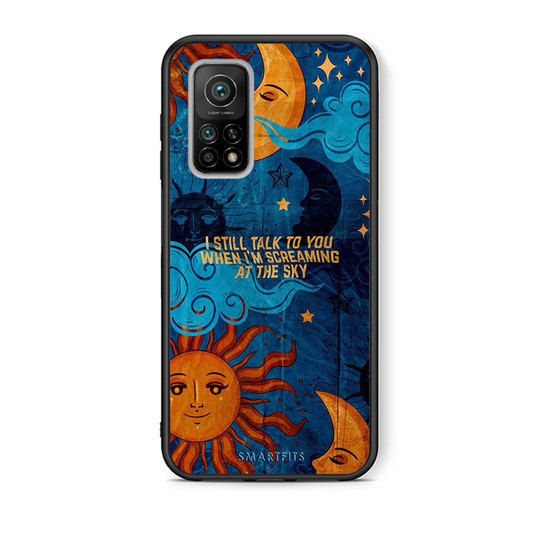 Θήκη Xiaomi Mi 10T/10T Pro Screaming Sky από τη Smartfits με σχέδιο στο πίσω μέρος και μαύρο περίβλημα | Xiaomi Mi 10T/10T Pro Screaming Sky case with colorful back and black bezels