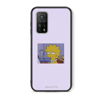 Θήκη Xiaomi Mi 10T/10T Pro So Happy από τη Smartfits με σχέδιο στο πίσω μέρος και μαύρο περίβλημα | Xiaomi Mi 10T/10T Pro So Happy case with colorful back and black bezels