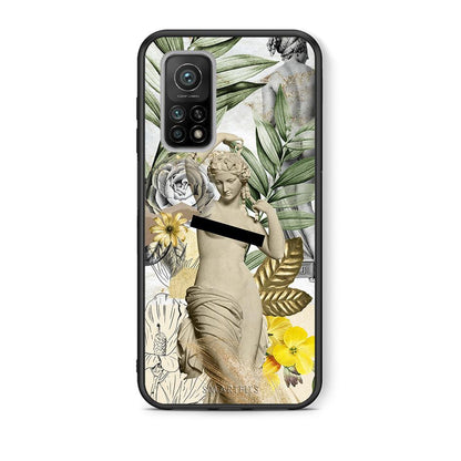 Θήκη Xiaomi Mi 10T/10T Pro Woman Statue από τη Smartfits με σχέδιο στο πίσω μέρος και μαύρο περίβλημα | Xiaomi Mi 10T/10T Pro Woman Statue case with colorful back and black bezels