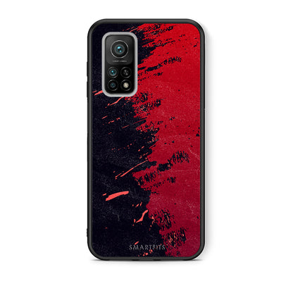 Θήκη Αγίου Βαλεντίνου Xiaomi Mi 10T / 10T Pro Red Paint από τη Smartfits με σχέδιο στο πίσω μέρος και μαύρο περίβλημα | Xiaomi Mi 10T / 10T Pro Red Paint case with colorful back and black bezels