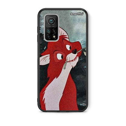 Θήκη Xiaomi Mi 10T/10T Pro Tod And Vixey Love 1 από τη Smartfits με σχέδιο στο πίσω μέρος και μαύρο περίβλημα | Xiaomi Mi 10T/10T Pro Tod And Vixey Love 1 case with colorful back and black bezels