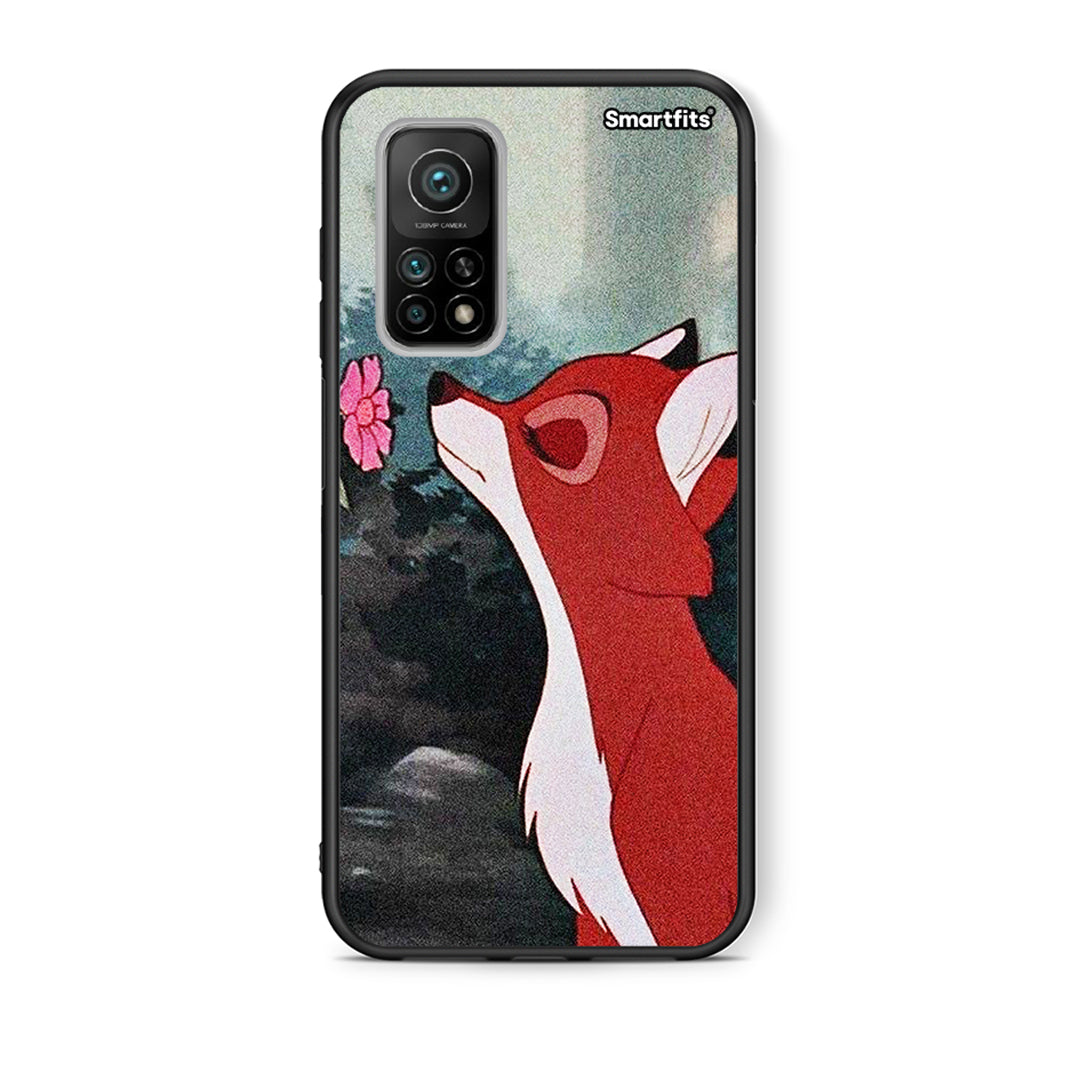 Θήκη Xiaomi Mi 10T/10T Pro Tod And Vixey Love 2 από τη Smartfits με σχέδιο στο πίσω μέρος και μαύρο περίβλημα | Xiaomi Mi 10T/10T Pro Tod And Vixey Love 2 case with colorful back and black bezels