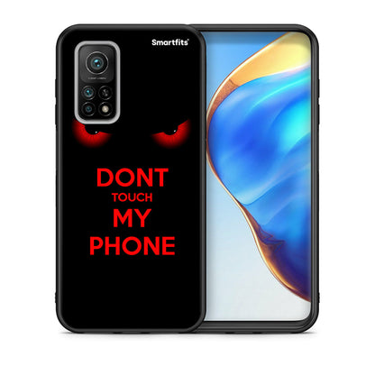 Θήκη Xiaomi Mi 10T / 10T Pro Touch My Phone από τη Smartfits με σχέδιο στο πίσω μέρος και μαύρο περίβλημα | Xiaomi Mi 10T / 10T Pro Touch My Phone case with colorful back and black bezels
