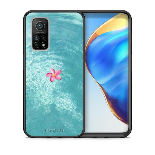 Θήκη Xiaomi Mi 10T / 10T Pro Water Flower από τη Smartfits με σχέδιο στο πίσω μέρος και μαύρο περίβλημα | Xiaomi Mi 10T / 10T Pro Water Flower case with colorful back and black bezels