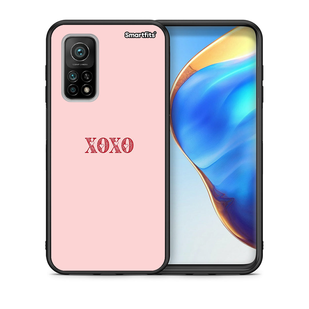 Θήκη Xiaomi Mi 10T/10T Pro XOXO Love από τη Smartfits με σχέδιο στο πίσω μέρος και μαύρο περίβλημα | Xiaomi Mi 10T/10T Pro XOXO Love case with colorful back and black bezels