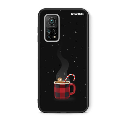 Θήκη Xiaomi Mi 10T/10T Pro Xmas Bathing από τη Smartfits με σχέδιο στο πίσω μέρος και μαύρο περίβλημα | Xiaomi Mi 10T/10T Pro Xmas Bathing case with colorful back and black bezels
