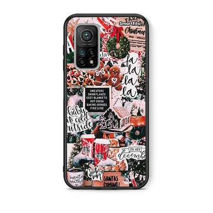 Θήκη Xiaomi Mi 10T/10T Pro Xmas Habbits από τη Smartfits με σχέδιο στο πίσω μέρος και μαύρο περίβλημα | Xiaomi Mi 10T/10T Pro Xmas Habbits case with colorful back and black bezels