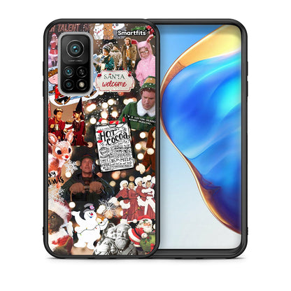 Θήκη Xiaomi Mi 10T/10T Pro Xmas Movies από τη Smartfits με σχέδιο στο πίσω μέρος και μαύρο περίβλημα | Xiaomi Mi 10T/10T Pro Xmas Movies case with colorful back and black bezels