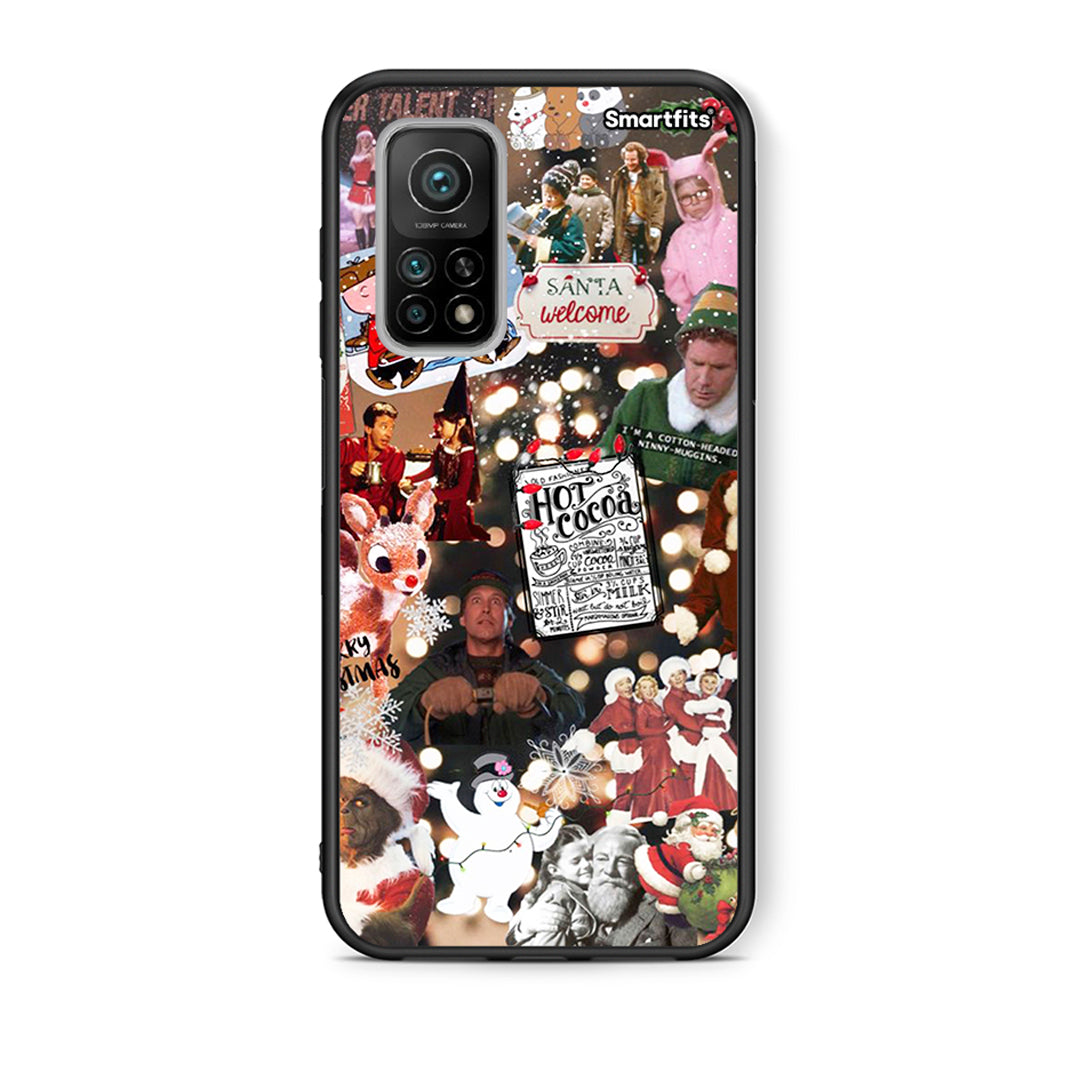 Θήκη Xiaomi Mi 10T/10T Pro Xmas Movies από τη Smartfits με σχέδιο στο πίσω μέρος και μαύρο περίβλημα | Xiaomi Mi 10T/10T Pro Xmas Movies case with colorful back and black bezels