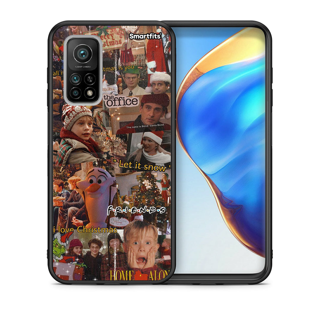 Θήκη Xiaomi Mi 10T/10T Pro Xmas Wishes από τη Smartfits με σχέδιο στο πίσω μέρος και μαύρο περίβλημα | Xiaomi Mi 10T/10T Pro Xmas Wishes case with colorful back and black bezels