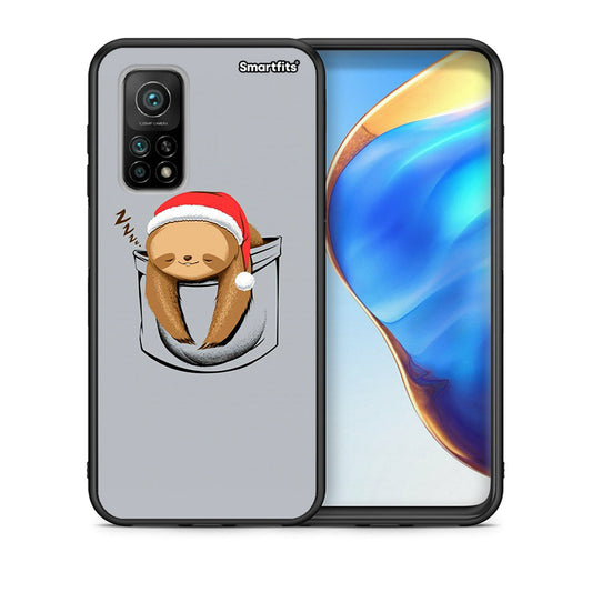 Θήκη Xiaomi Mi 10T/10T Pro Xmas Zzzz από τη Smartfits με σχέδιο στο πίσω μέρος και μαύρο περίβλημα | Xiaomi Mi 10T/10T Pro Xmas Zzzz case with colorful back and black bezels