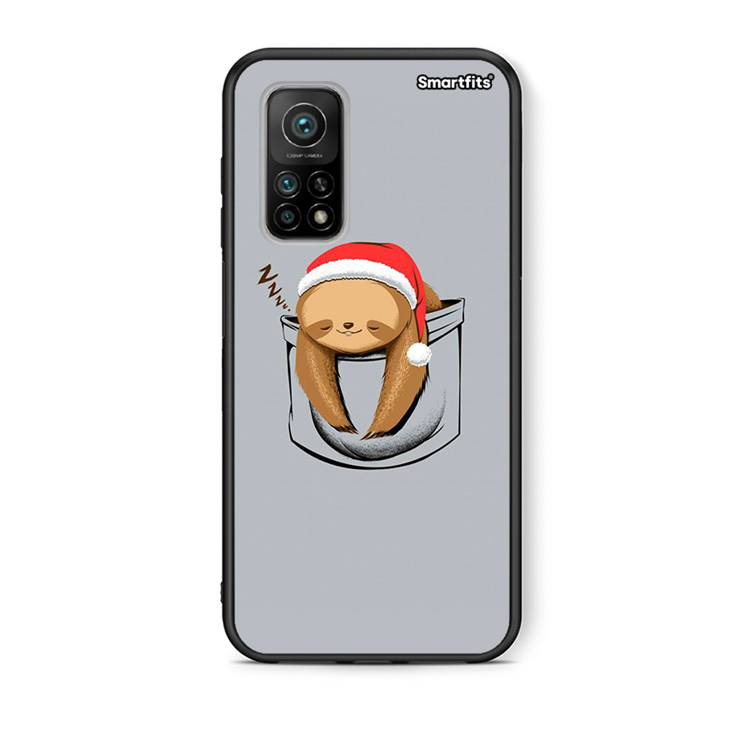 Θήκη Xiaomi Mi 10T/10T Pro Xmas Zzzz από τη Smartfits με σχέδιο στο πίσω μέρος και μαύρο περίβλημα | Xiaomi Mi 10T/10T Pro Xmas Zzzz case with colorful back and black bezels