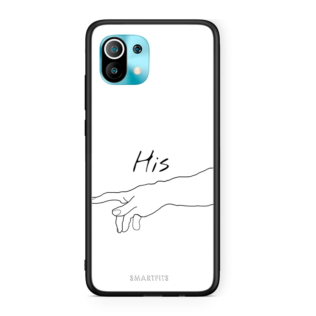 Xiaomi Mi 11 Aeshetic Love 2 Θήκη Αγίου Βαλεντίνου από τη Smartfits με σχέδιο στο πίσω μέρος και μαύρο περίβλημα | Smartphone case with colorful back and black bezels by Smartfits