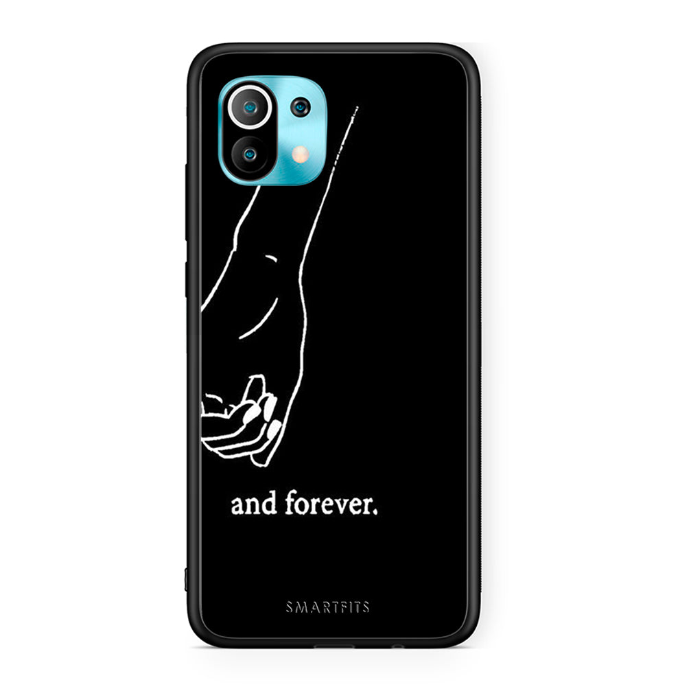 Xiaomi Mi 11 Always & Forever 2 Θήκη Αγίου Βαλεντίνου από τη Smartfits με σχέδιο στο πίσω μέρος και μαύρο περίβλημα | Smartphone case with colorful back and black bezels by Smartfits