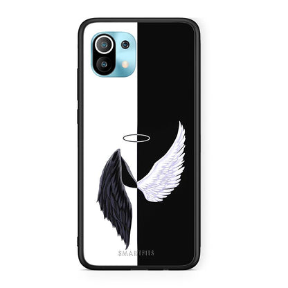 Xiaomi Mi 11 Angels Demons θήκη από τη Smartfits με σχέδιο στο πίσω μέρος και μαύρο περίβλημα | Smartphone case with colorful back and black bezels by Smartfits