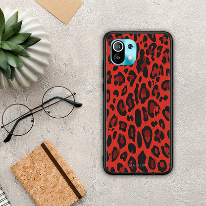 Animal Red Leopard - Xiaomi Mi 11 / 11 Pro θήκη