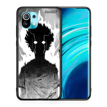 Θήκη Xiaomi Mi 11 Anime Boy από τη Smartfits με σχέδιο στο πίσω μέρος και μαύρο περίβλημα | Xiaomi Mi 11 Anime Boy case with colorful back and black bezels