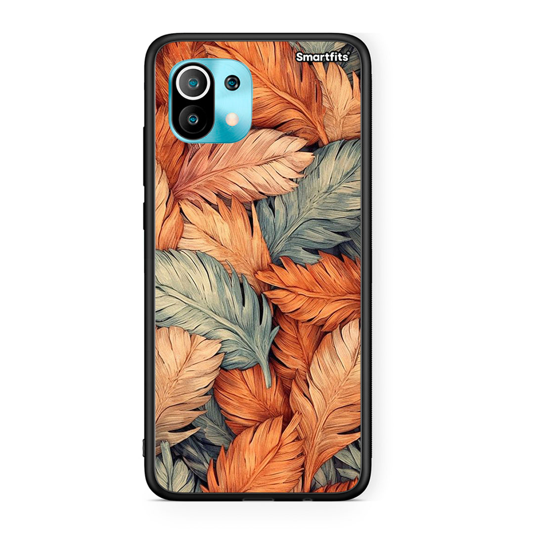 Xiaomi Mi 11 Autumn Leaves Θήκη από τη Smartfits με σχέδιο στο πίσω μέρος και μαύρο περίβλημα | Smartphone case with colorful back and black bezels by Smartfits