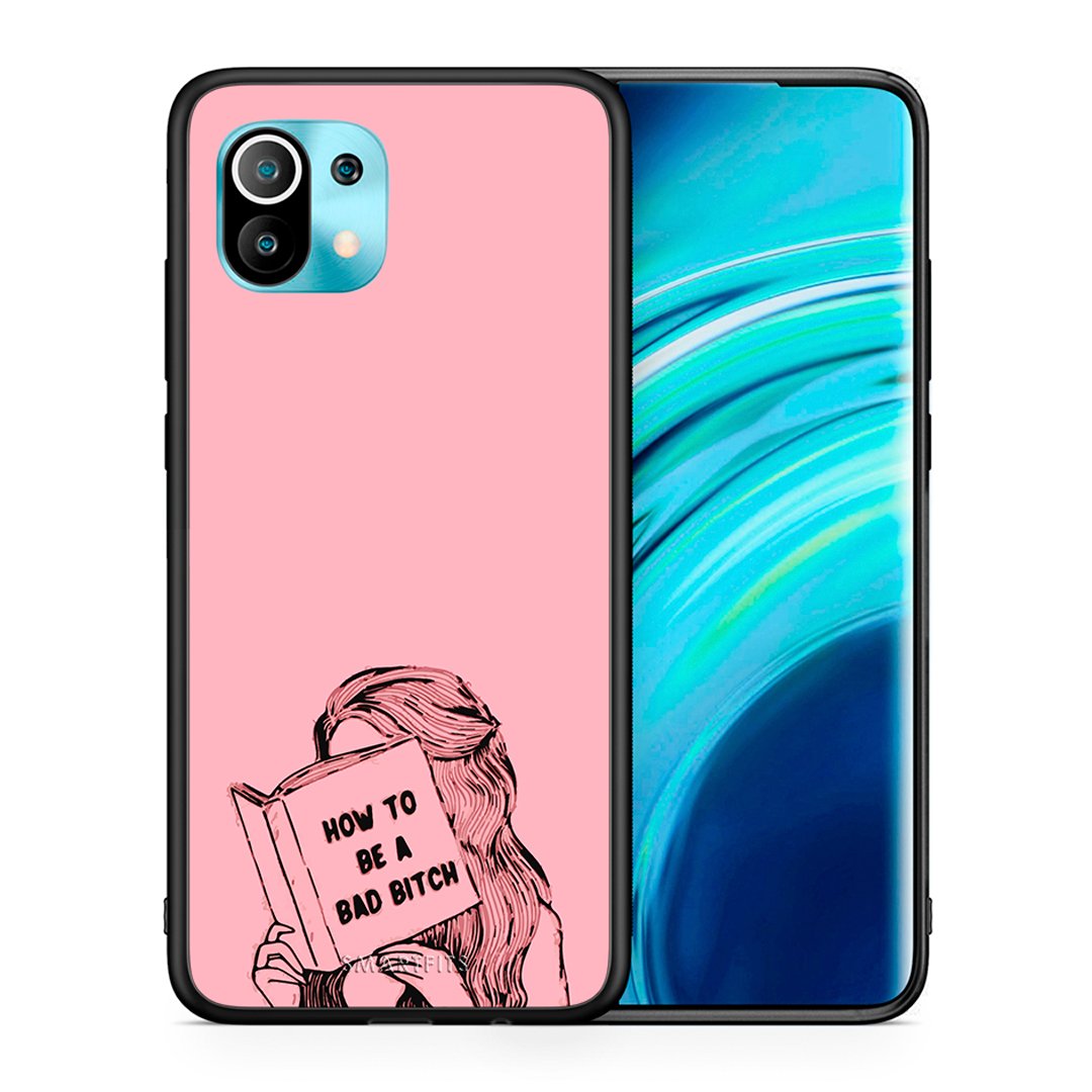 Θήκη Xiaomi Mi 11 Bad Bitch από τη Smartfits με σχέδιο στο πίσω μέρος και μαύρο περίβλημα | Xiaomi Mi 11 Bad Bitch case with colorful back and black bezels