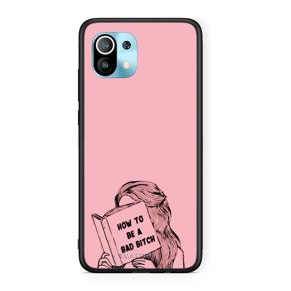 Xiaomi Mi 11 Bad Bitch θήκη από τη Smartfits με σχέδιο στο πίσω μέρος και μαύρο περίβλημα | Smartphone case with colorful back and black bezels by Smartfits