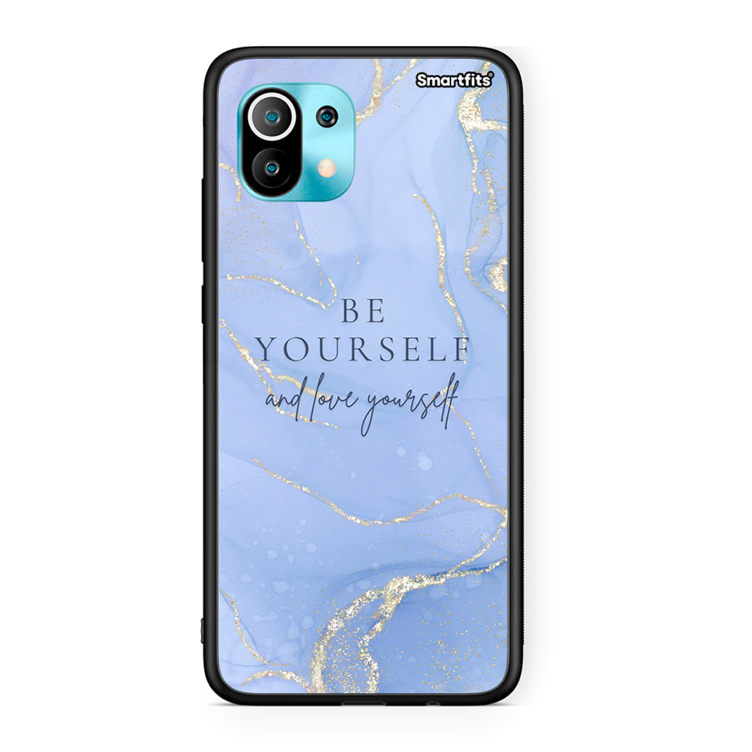 Xiaomi Mi 11 Be Yourself θήκη από τη Smartfits με σχέδιο στο πίσω μέρος και μαύρο περίβλημα | Smartphone case with colorful back and black bezels by Smartfits