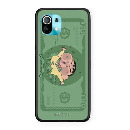 Xiaomi Mi 11 Big Money Θήκη Αγίου Βαλεντίνου από τη Smartfits με σχέδιο στο πίσω μέρος και μαύρο περίβλημα | Smartphone case with colorful back and black bezels by Smartfits