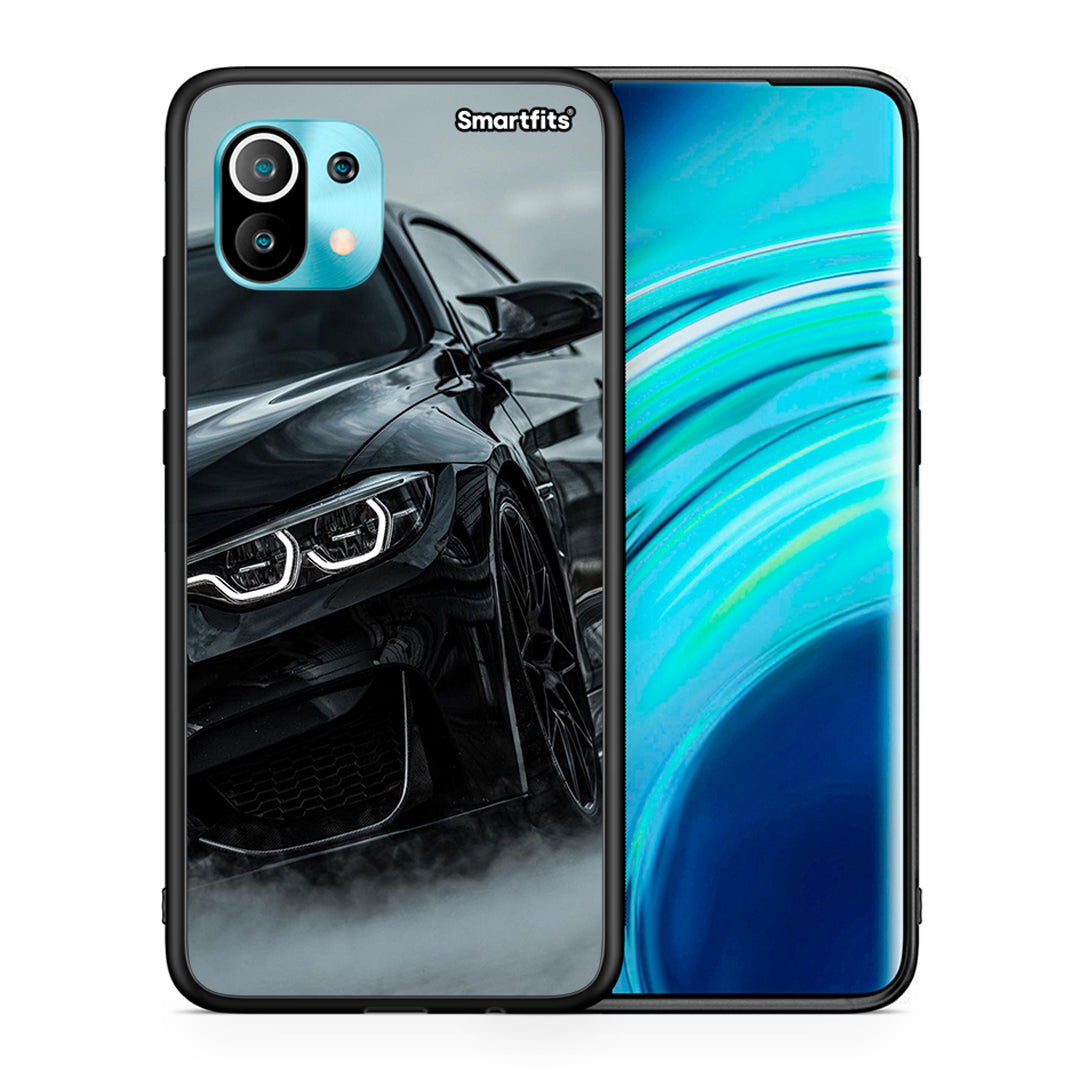 Θήκη Xiaomi Mi 11 Black BMW από τη Smartfits με σχέδιο στο πίσω μέρος και μαύρο περίβλημα | Xiaomi Mi 11 Black BMW case with colorful back and black bezels