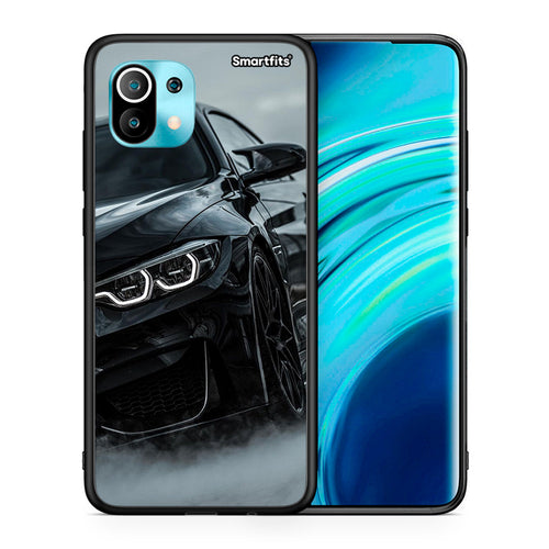 Θήκη Xiaomi Mi 11 Black BMW από τη Smartfits με σχέδιο στο πίσω μέρος και μαύρο περίβλημα | Xiaomi Mi 11 Black BMW case with colorful back and black bezels