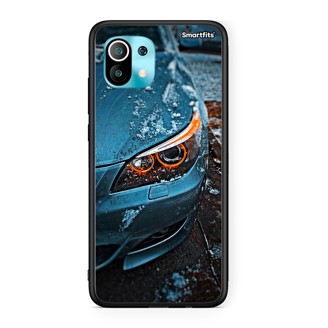 Xiaomi Mi 11 Bmw E60 Θήκη από τη Smartfits με σχέδιο στο πίσω μέρος και μαύρο περίβλημα | Smartphone case with colorful back and black bezels by Smartfits