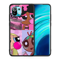Thumbnail for Θήκη Αγίου Βαλεντίνου Xiaomi Mi 11 Bubble Girls από τη Smartfits με σχέδιο στο πίσω μέρος και μαύρο περίβλημα | Xiaomi Mi 11 Bubble Girls case with colorful back and black bezels