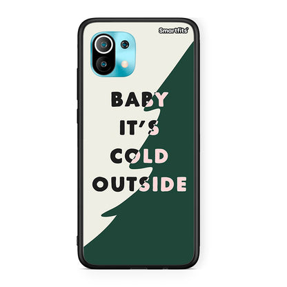 Xiaomi Mi 11 Cold Outside θήκη από τη Smartfits με σχέδιο στο πίσω μέρος και μαύρο περίβλημα | Smartphone case with colorful back and black bezels by Smartfits