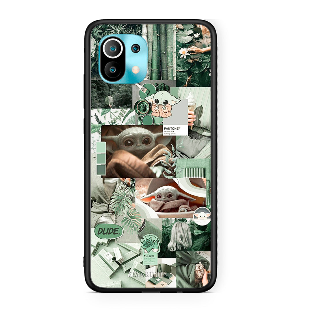 Xiaomi Mi 11 Collage Dude Θήκη Αγίου Βαλεντίνου από τη Smartfits με σχέδιο στο πίσω μέρος και μαύρο περίβλημα | Smartphone case with colorful back and black bezels by Smartfits