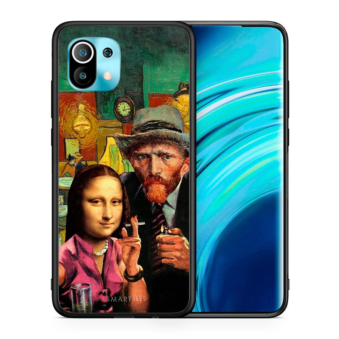 Θήκη Xiaomi Mi 11 Funny Art από τη Smartfits με σχέδιο στο πίσω μέρος και μαύρο περίβλημα | Xiaomi Mi 11 Funny Art case with colorful back and black bezels