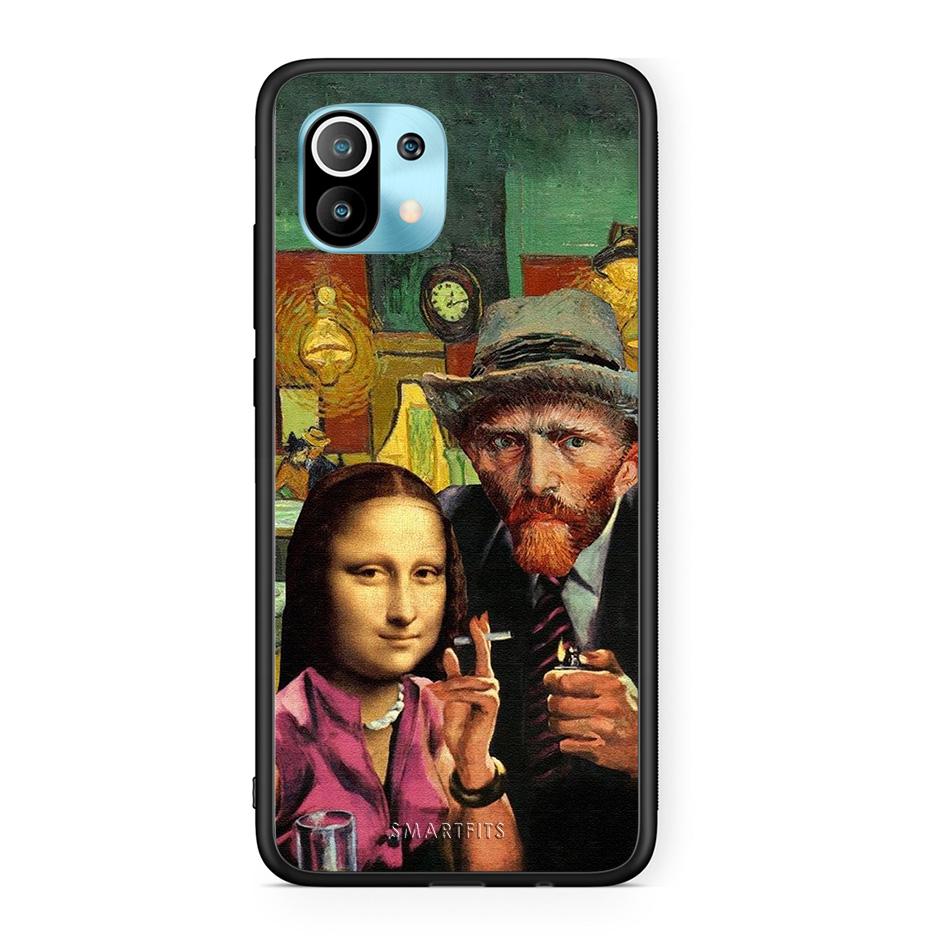 Xiaomi Mi 11 Funny Art θήκη από τη Smartfits με σχέδιο στο πίσω μέρος και μαύρο περίβλημα | Smartphone case with colorful back and black bezels by Smartfits