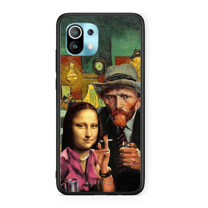Xiaomi Mi 11 Funny Art θήκη από τη Smartfits με σχέδιο στο πίσω μέρος και μαύρο περίβλημα | Smartphone case with colorful back and black bezels by Smartfits
