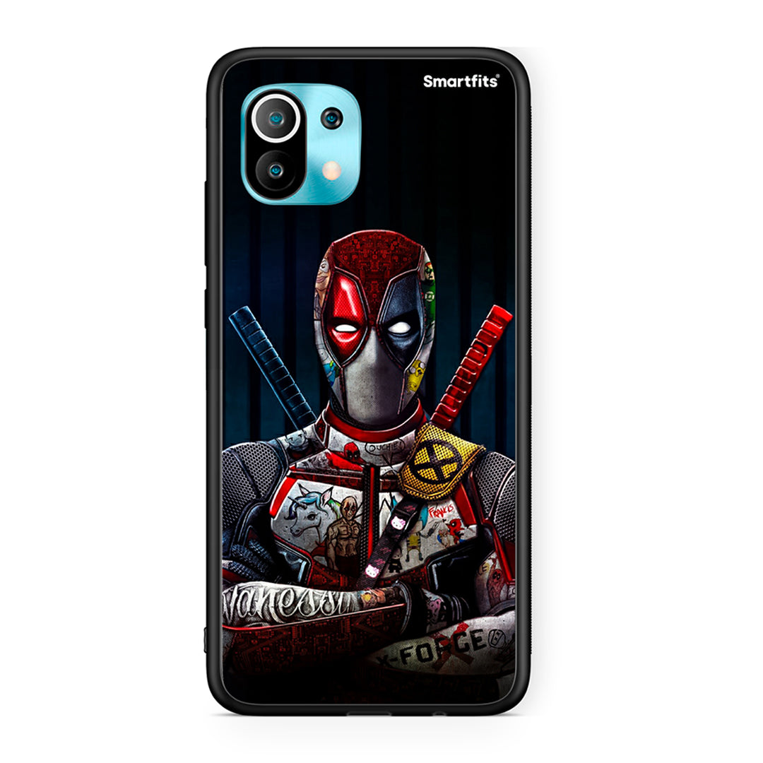 Xiaomi Mi 11 Funny Guy θήκη από τη Smartfits με σχέδιο στο πίσω μέρος και μαύρο περίβλημα | Smartphone case with colorful back and black bezels by Smartfits