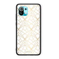 Thumbnail for 111 - Xiaomi Mi 11 Luxury White Geometric case, cover, bumper