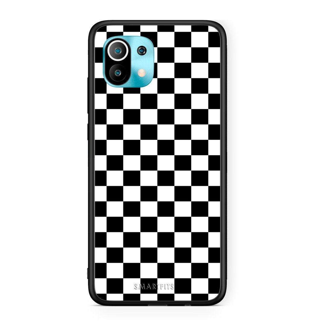 4 - Xiaomi Mi 11 Squares Geometric case, cover, bumper