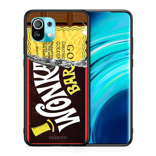 Θήκη Xiaomi Mi 11 Golden Ticket από τη Smartfits με σχέδιο στο πίσω μέρος και μαύρο περίβλημα | Xiaomi Mi 11 Golden Ticket case with colorful back and black bezels