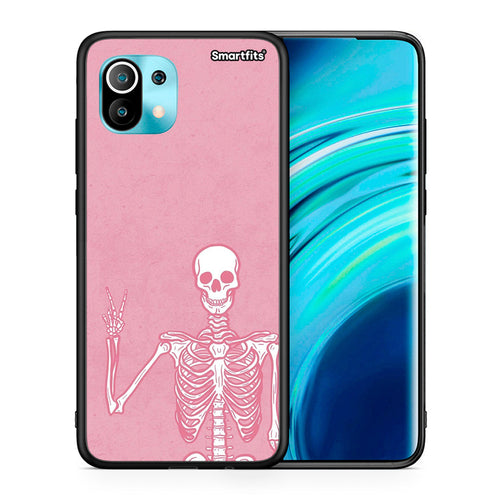 Θήκη Xiaomi Mi 11 Halloween Motivation από τη Smartfits με σχέδιο στο πίσω μέρος και μαύρο περίβλημα | Xiaomi Mi 11 Halloween Motivation case with colorful back and black bezels