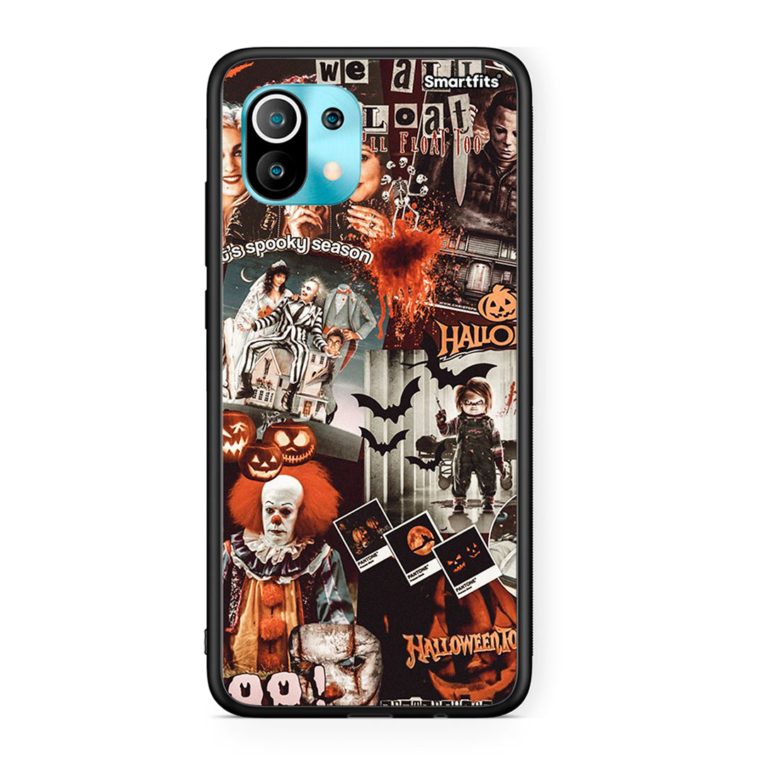 Xiaomi Mi 11 Halloween Spooky Season Θήκη από τη Smartfits με σχέδιο στο πίσω μέρος και μαύρο περίβλημα | Smartphone case with colorful back and black bezels by Smartfits