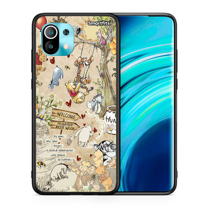 Θήκη Xiaomi Mi 11 Happy Friends από τη Smartfits με σχέδιο στο πίσω μέρος και μαύρο περίβλημα | Xiaomi Mi 11 Happy Friends case with colorful back and black bezels