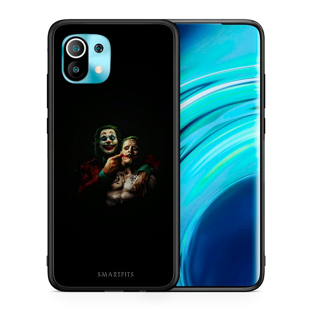 Θήκη Xiaomi Mi 11 Clown Hero από τη Smartfits με σχέδιο στο πίσω μέρος και μαύρο περίβλημα | Xiaomi Mi 11 Clown Hero case with colorful back and black bezels