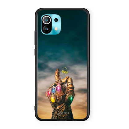 Xiaomi Mi 11 Infinity Snap θήκη από τη Smartfits με σχέδιο στο πίσω μέρος και μαύρο περίβλημα | Smartphone case with colorful back and black bezels by Smartfits