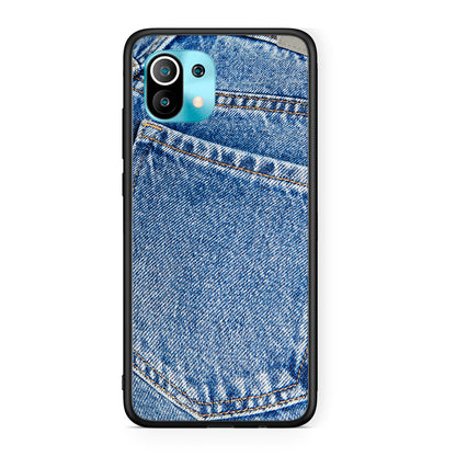 Xiaomi Mi 11 Jeans Pocket θήκη από τη Smartfits με σχέδιο στο πίσω μέρος και μαύρο περίβλημα | Smartphone case with colorful back and black bezels by Smartfits