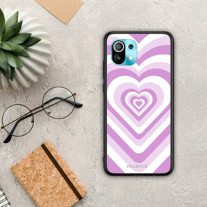 Lilac Hearts - Xiaomi Mi 11 / 11 Pro θήκη