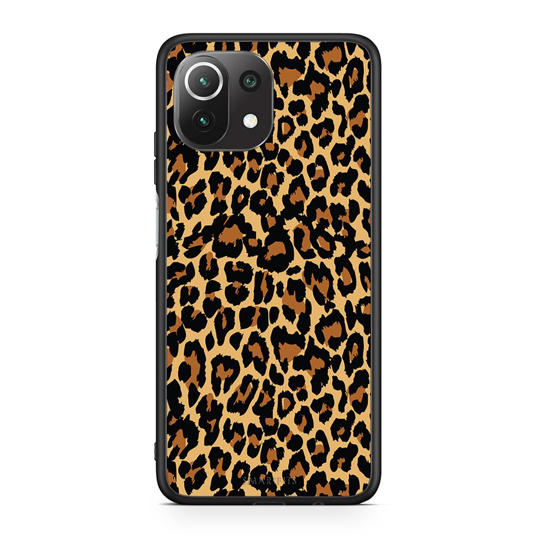 21 - Xiaomi 11 Lite/Mi 11 Lite Leopard Animal case, cover, bumper