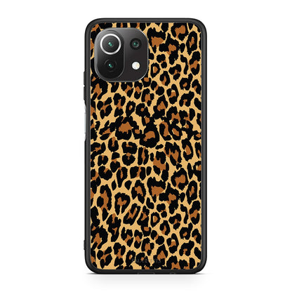 21 - Xiaomi 11 Lite/Mi 11 Lite Leopard Animal case, cover, bumper