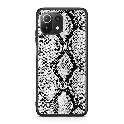 24 - Xiaomi 11 Lite/Mi 11 Lite White Snake Animal case, cover, bumper